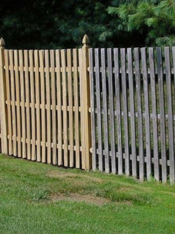 Fence Cleaning in Ingham MI