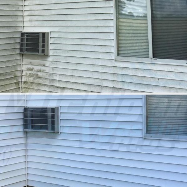 Power Wash Siding Results