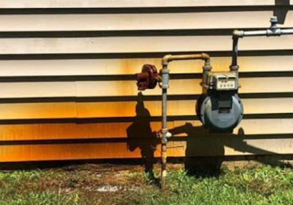 Before House Pressure Washing